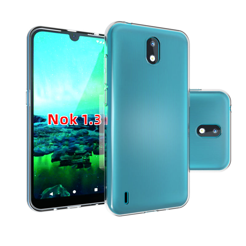 Cargue la imagen en el visor de la galería, Nokia 1.3 - AirPillow Cushion Transparent Soft Clear TPU Four Corners Protective Case - Polar Tech Australia