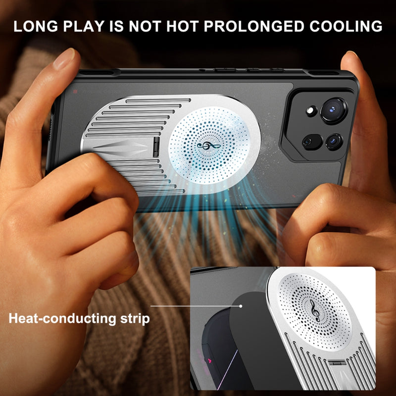 Cargue la imagen en el visor de la galería, Asus ROG Phone 6 / 6 Pro / 6D - Frosted Heat Dissipation Aromatherapy Magnetic Shockproof Case - Polar Tech Australia