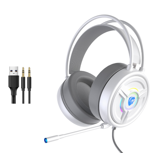 PSH Stereo Gaming Headset Computer Game Headphones - Polar Tech Australia