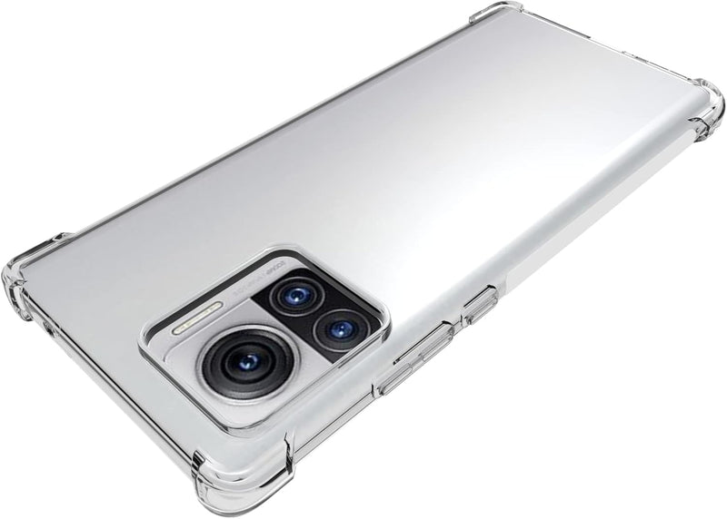 Cargue la imagen en el visor de la galería, Motorola Moto Edge 30 Ultra - AirPillow Cushion Transparent Soft Clear TPU Four Corners Protective Case - Polar Tech Australia