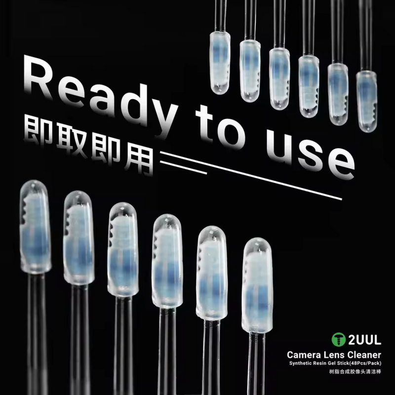 Cargue la imagen en el visor de la galería, (48Pcs/Pack) 2UUL Camera Lens Cleaner / Synth Resin Gel Stick Mobile Camera cleaner / Mobile camera repair tools - Polar Tech Australia