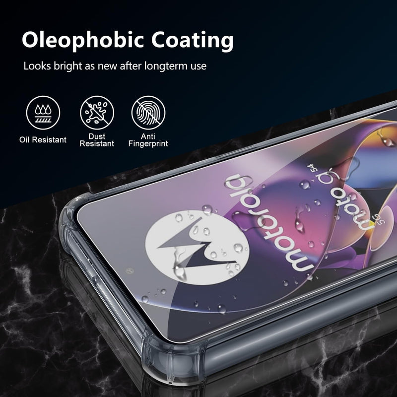 Load image into Gallery viewer, Motorola Moto G54 - AirPillow Cushion Transparent Soft Clear TPU Four Corners Protective Case - Polar Tech Australia