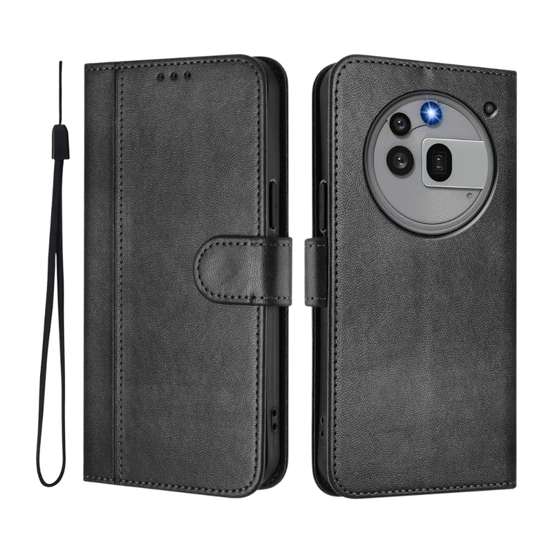 Load image into Gallery viewer, Nothing CMF Phone 1 - Line Splicing Buckle Retro Leather Phone Case - Polar Tech Australia