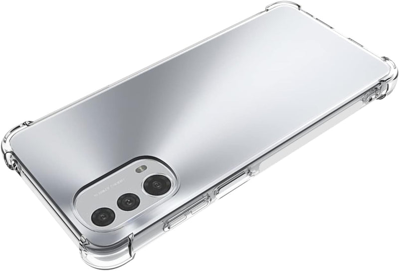 Cargue la imagen en el visor de la galería, Motorola Moto E32Y/Moto E32S - AirPillow Cushion Transparent Soft Clear TPU Four Corners Protective Case - Polar Tech Australia