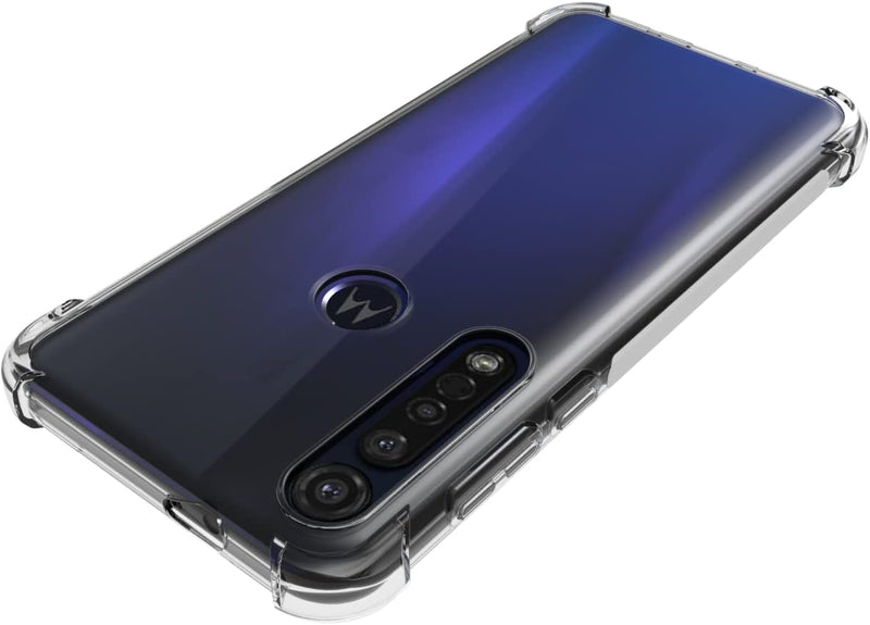 Cargue la imagen en el visor de la galería, Motorola Moto G8 Plus - AirPillow Cushion Transparent Soft Clear TPU Four Corners Protective Case - Polar Tech Australia