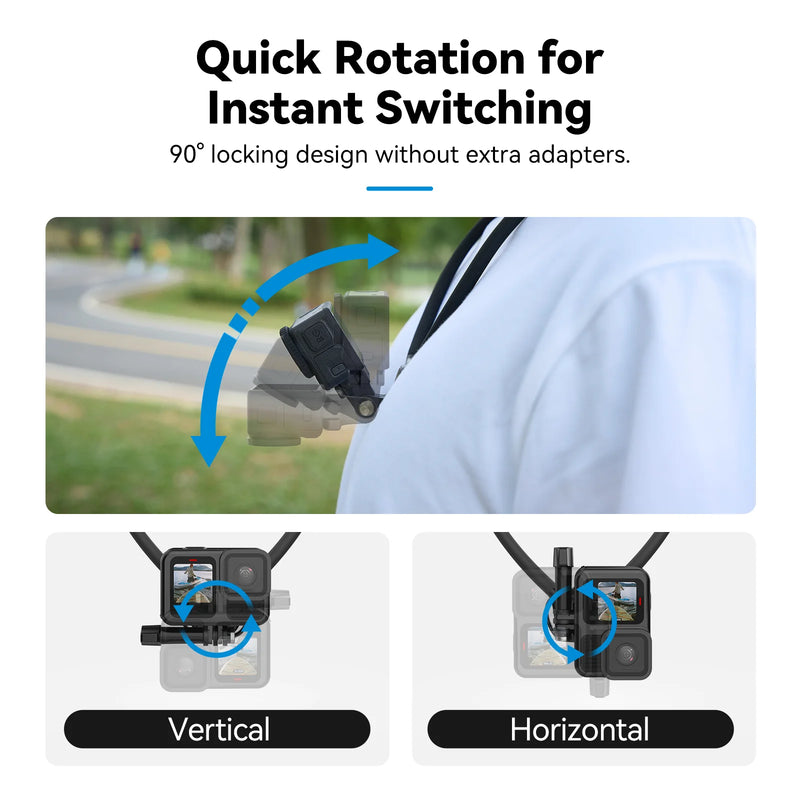 Load image into Gallery viewer, TELESIN Action Camera Neck Holder SE 2.0 - Polar Tech Australia