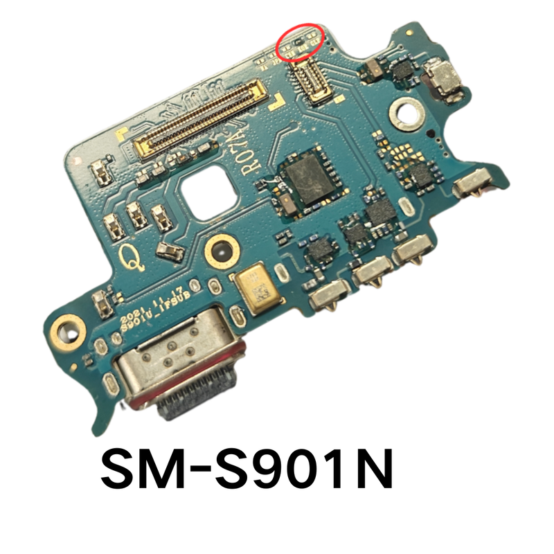 Load image into Gallery viewer, Samsung Galaxy S22 5G (SM-S901) Charging Port & Sim Reader & Mic Sub Board