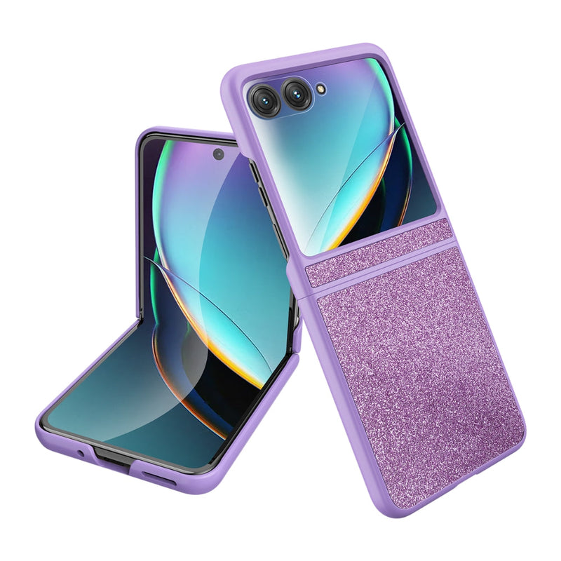 Cargue la imagen en el visor de la galería, Motorola Razr 50/Ultra - Glitter Sparkly Silicone Full Coverage Shockproof Phone Case - Polar Tech Australia