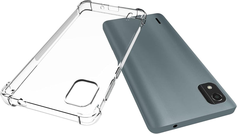 Load image into Gallery viewer, Nokia C2 2nd Edition - AirPillow Cushion Transparent Soft Clear TPU Four Corners Protective Case - Polar Tech Australia