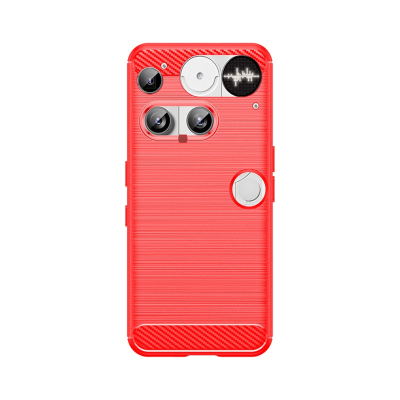 Cargue la imagen en el visor de la galería, Nothing Phone (3) - Carbon Fiber Brushed Texture TPU Phone Case - Polar Tech Australia