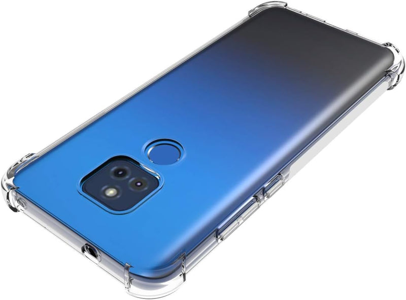 Chargez l'image dans la visionneuse de la galerie, Motorola Moto G Play 2021 - AirPillow Cushion Transparent Soft Clear TPU Four Corners Protective Case - Polar Tech Australia