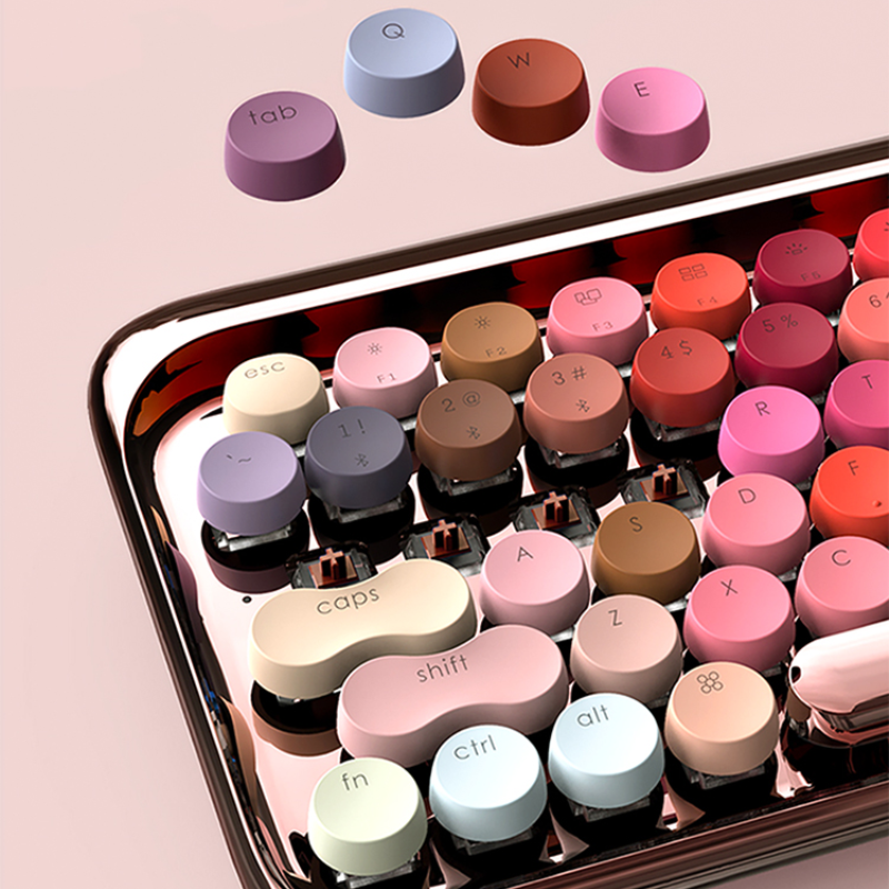 Cargue la imagen en el visor de la galería, Lofree Lipstick Wireless Bluetooth Mechanical Keyboard Stylish and Portable - Polar Tech Australia