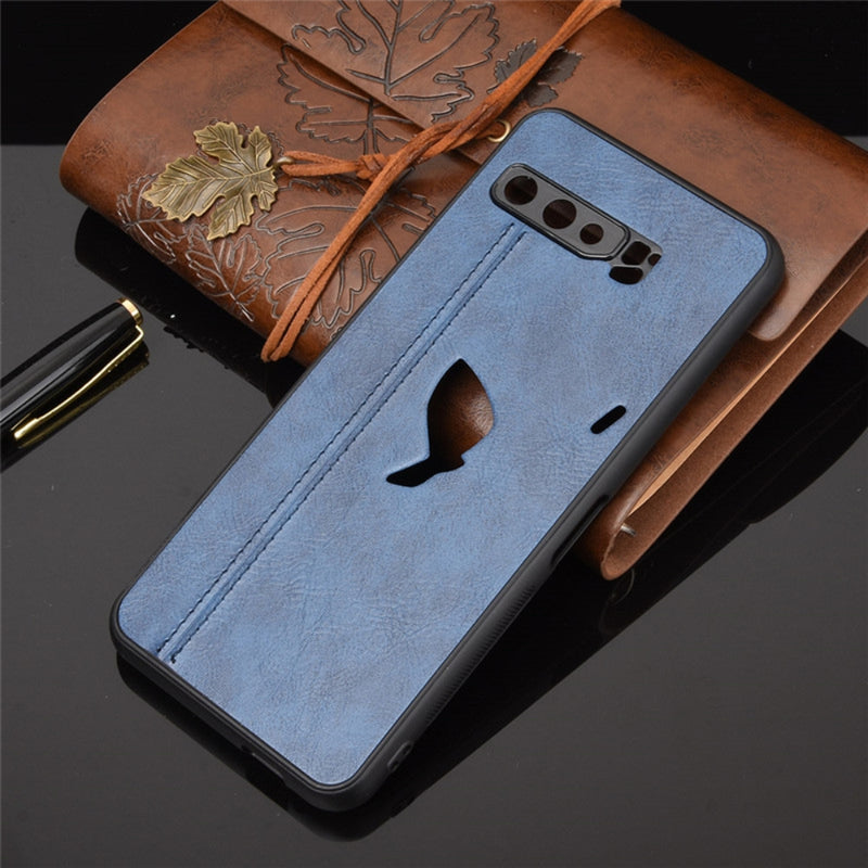 Cargue la imagen en el visor de la galería, Asus ROG Phone 3 - Luxury PU Leather Shockproof Case - Polar Tech Australia