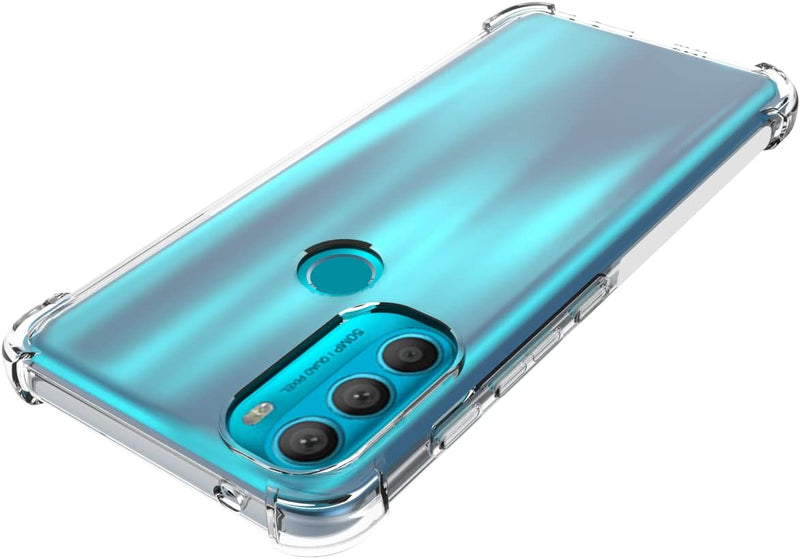 Load image into Gallery viewer, Motorola Moto G71 5G - AirPillow Cushion Transparent Soft Clear TPU Four Corners Protective Case - Polar Tech Australia