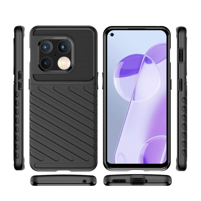 Cargue la imagen en el visor de la galería, OnePlus 7T Pro - Thunder Series Twill Texture Thickened Anti-fall Protection TPU Case - Polar Tech Australia