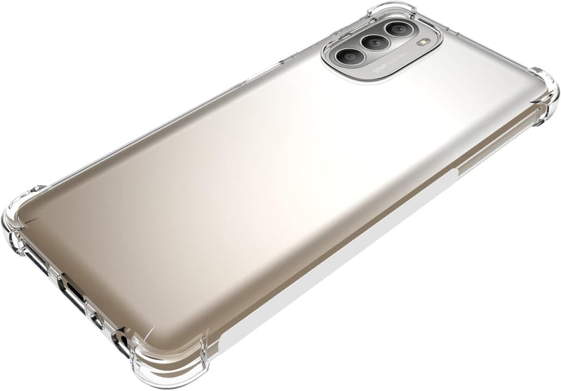 Chargez l'image dans la visionneuse de la galerie, Motorola Moto G51 5G - AirPillow Cushion Transparent Soft Clear TPU Four Corners Protective Case - Polar Tech Australia