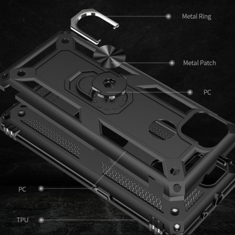 Cargue la imagen en el visor de la galería, Motorola Moto G9 Power - Shockproof Heavy Duty Hard Bumper Rugged Mobile Phone Case - Polar Tech Australia