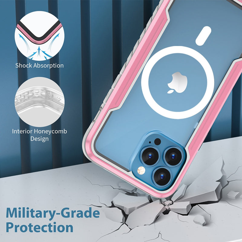 Cargue la imagen en el visor de la galería, Apple iPhone 17 Air - Shield Shockproof Heavy Duty Armor Case Cover With Magnetic Ring - Polar Tech Australia