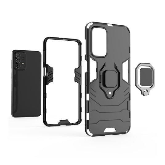 Samsung Galaxy Note 10 Lite (SM-N770) - Heavy Duty Armor Case With Ring Holder Stand - Polar Tech Australia