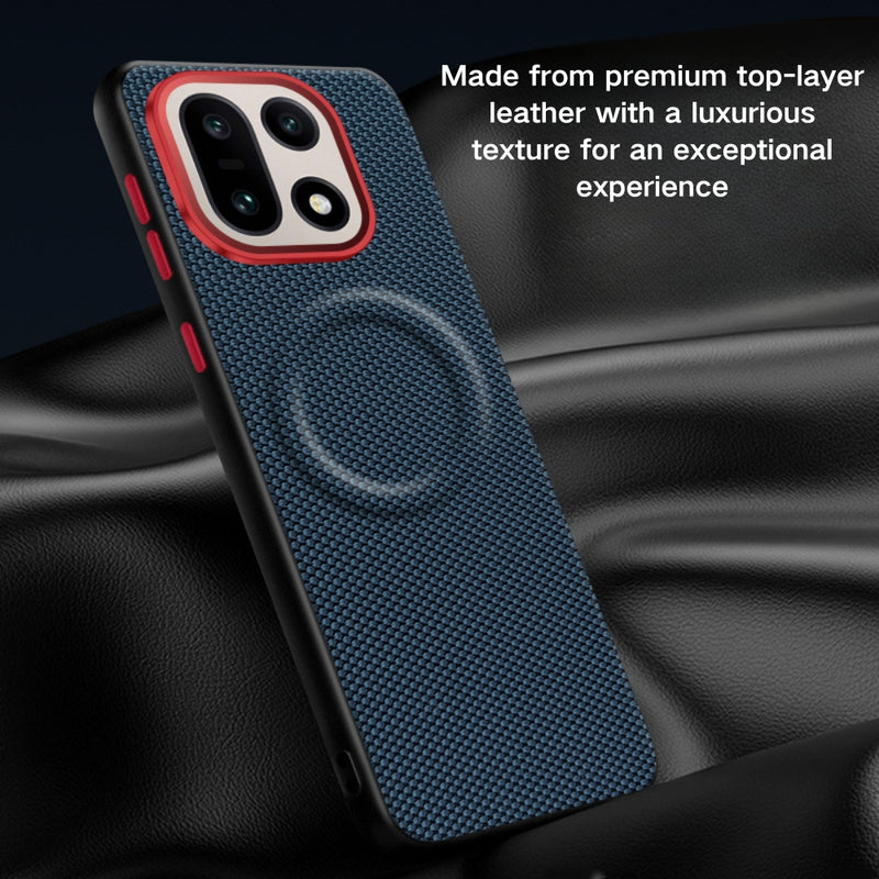 Cargue la imagen en el visor de la galería, OnePlus 15 - Woven Texture Magnetic Shockproof Case