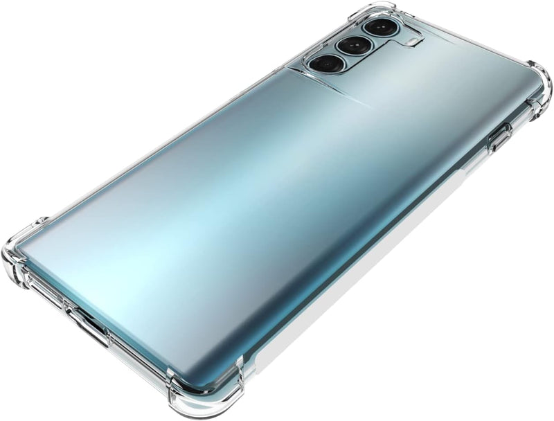 Cargue la imagen en el visor de la galería, Motorola Moto G200 5G - AirPillow Cushion Transparent Soft Clear TPU Four Corners Protective Case - Polar Tech Australia