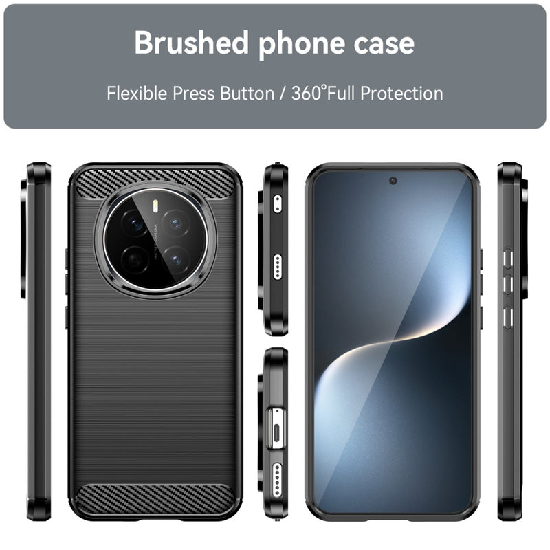 Load image into Gallery viewer, Honor Magic7 Pro (PTP-N49, PTP-AN10) - Carbon Fiber Brushed Texture TPU Phone Case - Polar Tech Australia