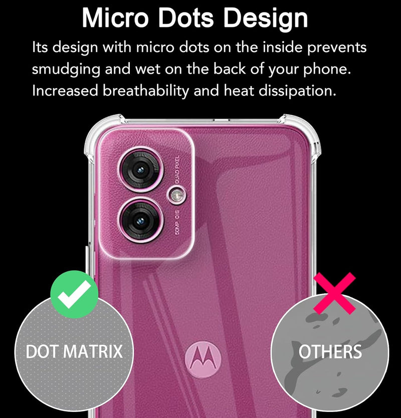 Load image into Gallery viewer, Motorola Moto G55 5G - AirPillow Cushion Transparent Soft Clear TPU Four Corners Protective Case - Polar Tech Australia