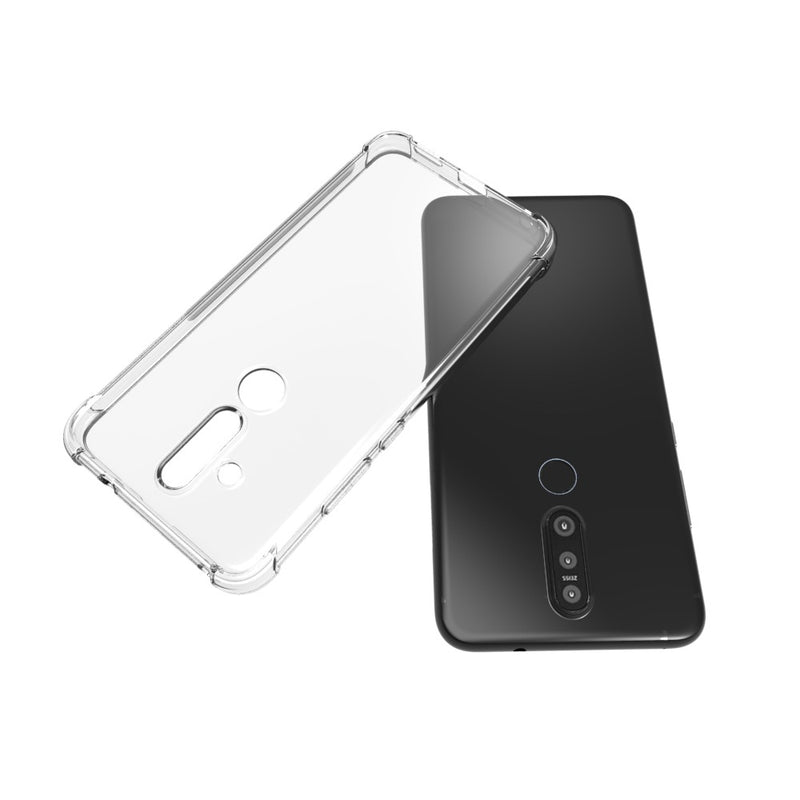 Cargue la imagen en el visor de la galería, Nokia X71 - AirPillow Cushion Transparent Soft Clear TPU Four Corners Protective Case - Polar Tech Australia