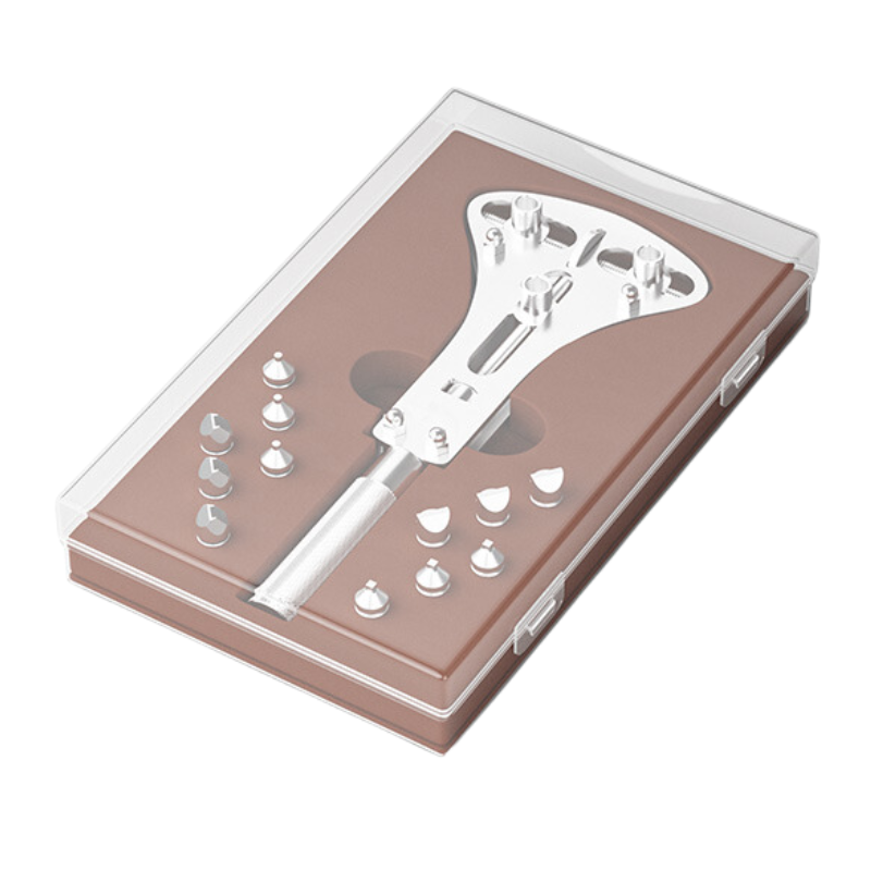 Cargue la imagen en el visor de la galería, Watch Repair Tool - All-Steel High-Precision Three-Jaw Case Opener, Back Cover Remover, Universal Watch Back Opener for Battery Replacement - Polar Tech Australia