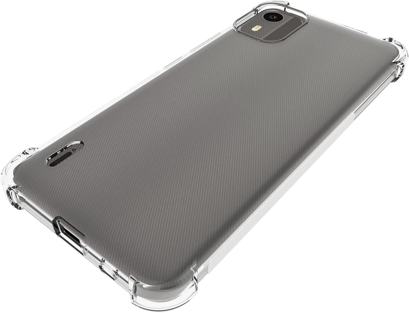 Load image into Gallery viewer, Nokia C12/C12 Pro/C12 Plus - AirPillow Cushion Transparent Soft Clear TPU Four Corners Protective Case - Polar Tech Australia