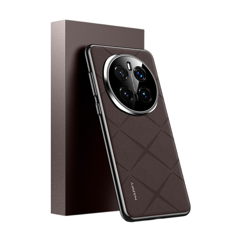 Load image into Gallery viewer, Honor Magic7 Pro (PTP-N49, PTP-AN10) - Plain Leather PC Phone Case - Polar Tech Australia