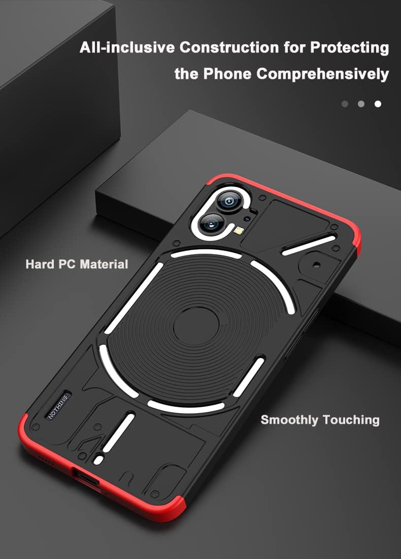 Cargue la imagen en el visor de la galería, Nothing Phone 1 - Shockproof Matte PC Silky Slim Fit Scratch Case - Polar Tech Australia