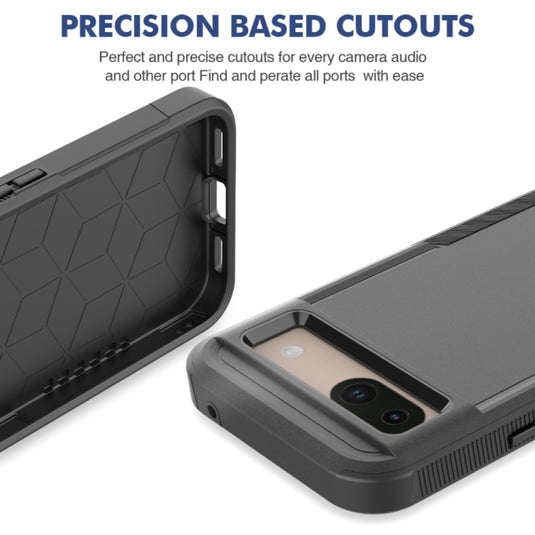 Google Pixel 8 Pro - Adventurer Commuter Heavy Duty Drop Proof Tough Hybrid Case - Polar Tech Australia