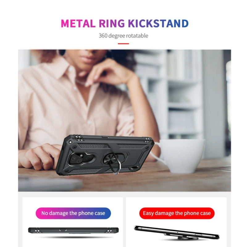 Cargue la imagen en el visor de la galería, Motorola Moto E7 - Shockproof Heavy Duty Hard Bumper Rugged Mobile Phone Case - Polar Tech Australia