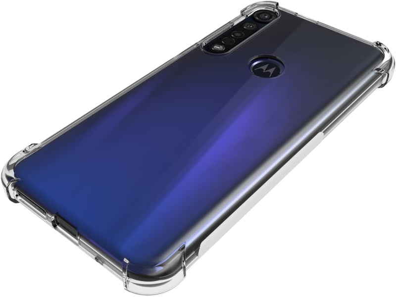 Cargue la imagen en el visor de la galería, Motorola Moto G8 Plus - AirPillow Cushion Transparent Soft Clear TPU Four Corners Protective Case - Polar Tech Australia