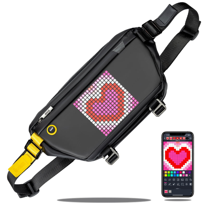 Load image into Gallery viewer, Divoom Sling Bag Pixel Art LED Daypack Perfect Gift - Polar Tech Australia