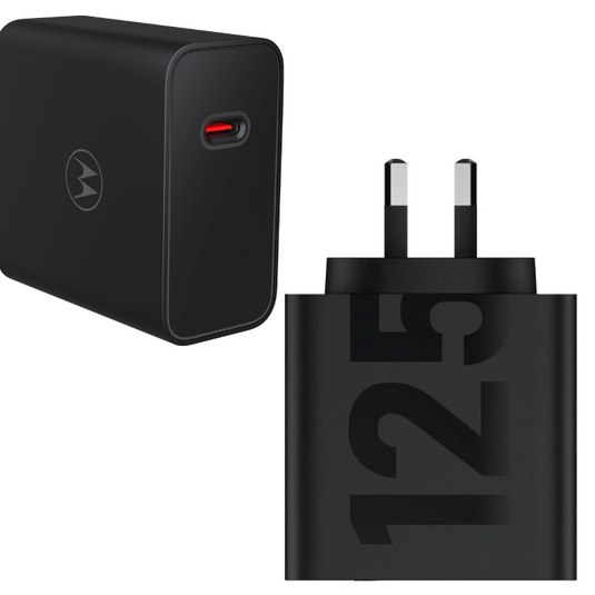 Motorola TurboPower™ 125W Wall Charger PD Type-C  Port Wall Travelling Charger Adapter -  (SAA Approved/AU Plug) - Polar Tech Australia