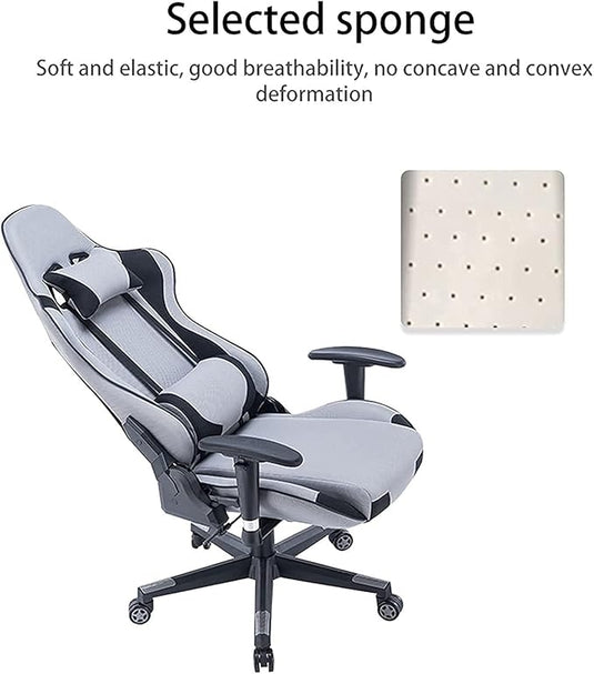 Breathable Ergonomic Designed Gaming Chair Height Adjustment Swivel Computer Chair - Polar Tech Australia