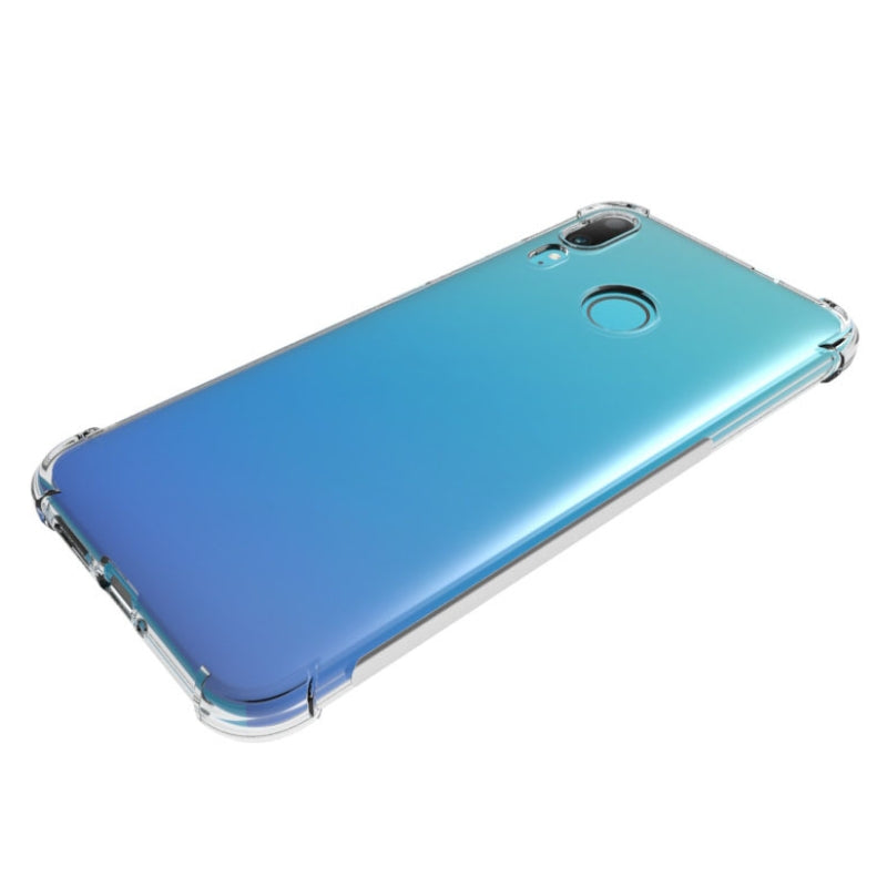 Cargue la imagen en el visor de la galería, Motorola Moto E6 Plus - AirPillow Cushion Transparent Soft Clear TPU Four Corners Protective Case - Polar Tech Australia
