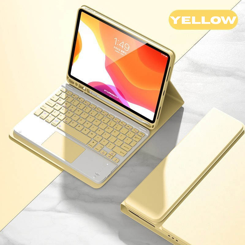 Load image into Gallery viewer, Apple iPad 5/6 9.7'' 5/6th Gen (2017/2018) Smart Wireless Keyboard Flip Case With Backlit - i-Station Mobile Phone & Electronic Device Repair and Accessories