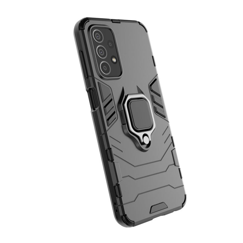 Cargue la imagen en el visor de la galería, Samsung Galaxy Note 10 Lite (SM-N770) - Heavy Duty Armor Case With Ring Holder Stand - Polar Tech Australia