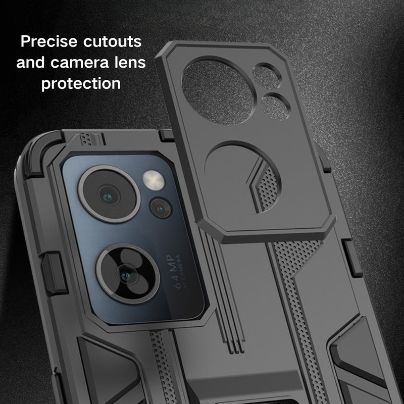 Load image into Gallery viewer, OPPO Find X5 Pro (PFEM10, PFFM20, CPH2305) - PC & Silicone 2 in 1 Full-Body Shockproof Phone Case - Polar Tech Australia