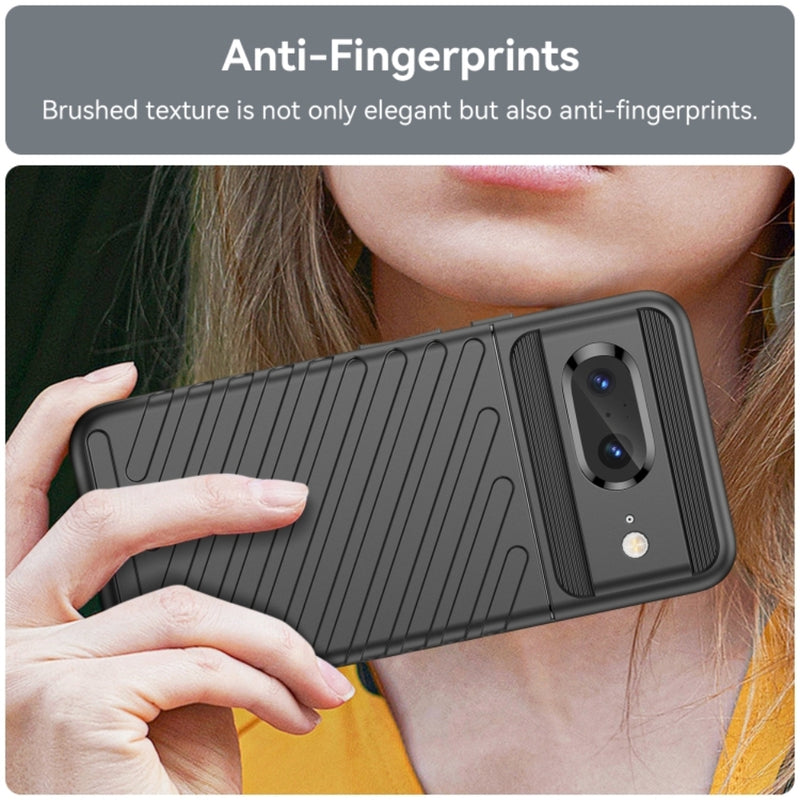 Cargue la imagen en el visor de la galería, Google Pixel 8 - Thunder Series Twill Texture Thickened Anti-fall Protection TPU Case - Polar Tech Australia