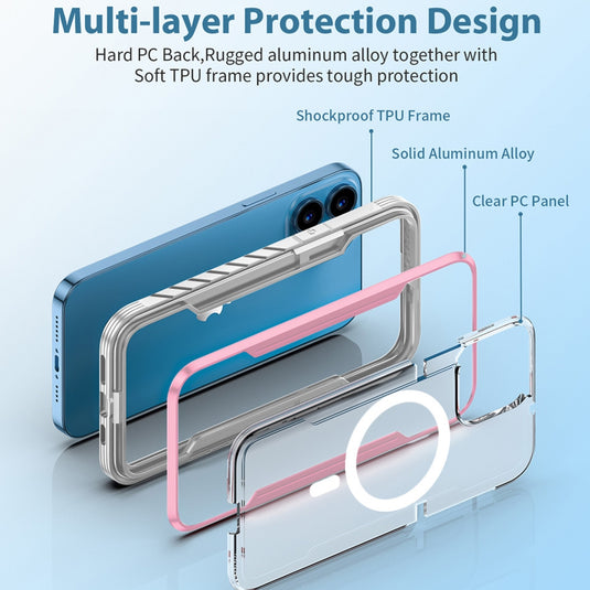 Apple iPhone 17 Air - Shield Shockproof Heavy Duty Armor Case Cover With Magnetic Ring - Polar Tech Australia