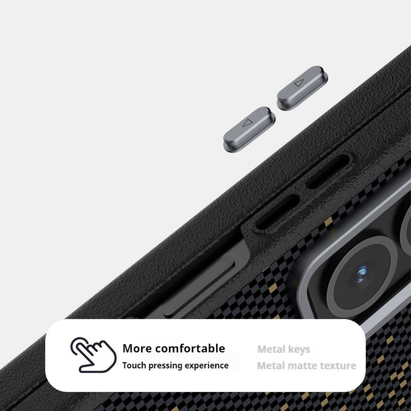 Chargez l'image dans la visionneuse de la galerie, Samsung Galaxy Z Fold 5 (SM-F946) - Carbon Fiber Series 6D Micro Relief MagSafe Phone Case - Polar Tech Australia