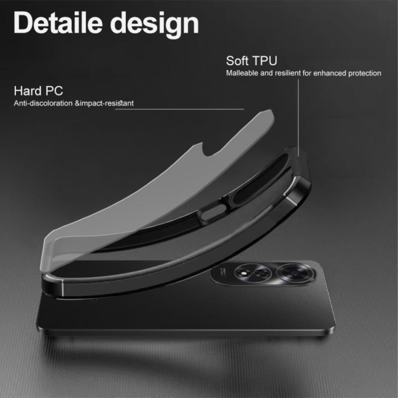 Cargue la imagen en el visor de la galería, OPPO A38 & A18 - Acrylic + TPU Transparent Shockproof Phone Case - Polar Tech Australia