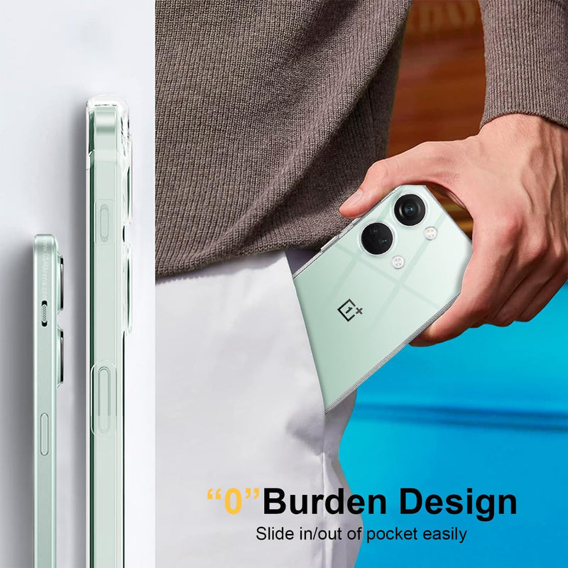 Cargue la imagen en el visor de la galería, OnePlus 1+Nord 3 - AirPillow Cushion Transparent Soft Clear TPU Four Corners Protective Case - Polar Tech Australia