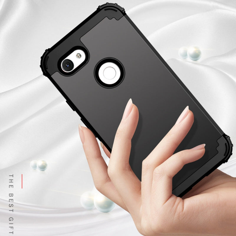 Cargue la imagen en el visor de la galería, Google Pixel 3 XL - Silicone Hybrid PC Shockproof Phone Case - Polar Tech Australia