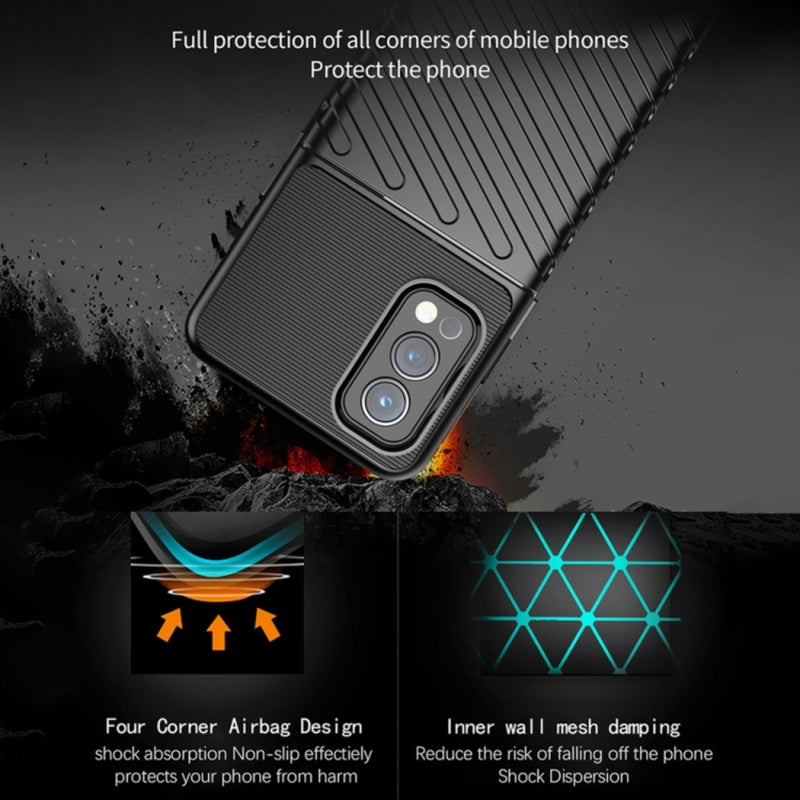 Load image into Gallery viewer, OnePlus Nord CE - Thunder Series Twill Texture Thickened Anti-fall Protection TPU Case - Polar Tech Australia