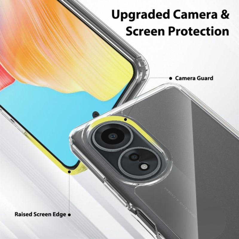 Load image into Gallery viewer, OPPO A78 4G (CPH2565) - Transparent TPU + Acrylic Anti-Drop Phone Case - Polar Tech Australia